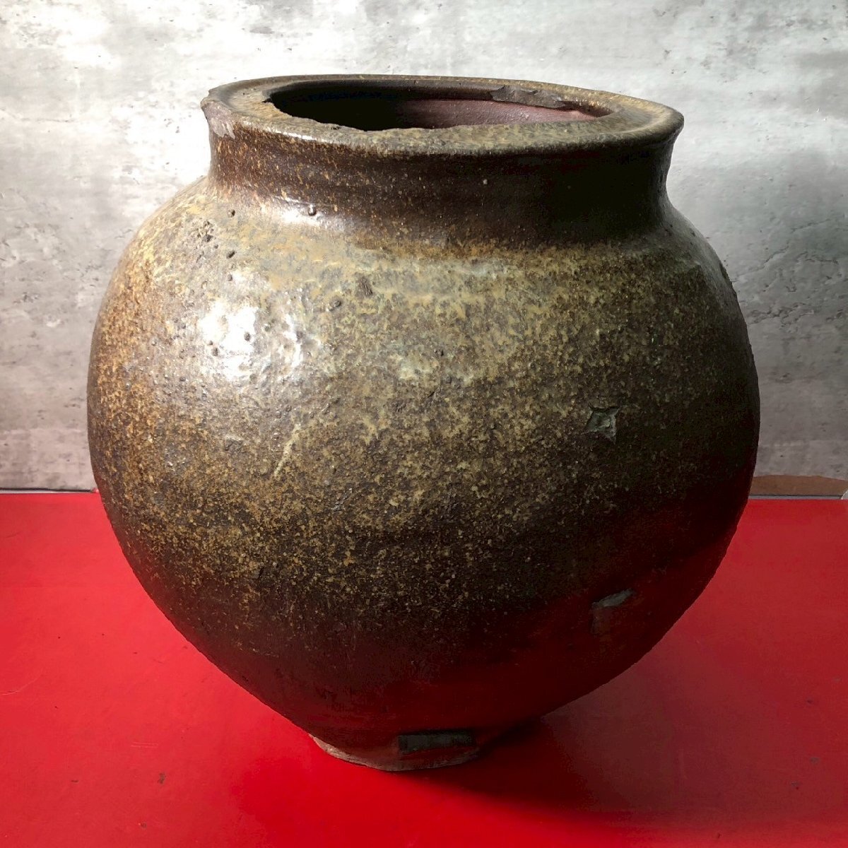 骨董 壺 大壺 玄関壺 飾り壷 金彩 Yahoo!オークション -「大壺」(陶磁一般) (日本の陶磁)の落札