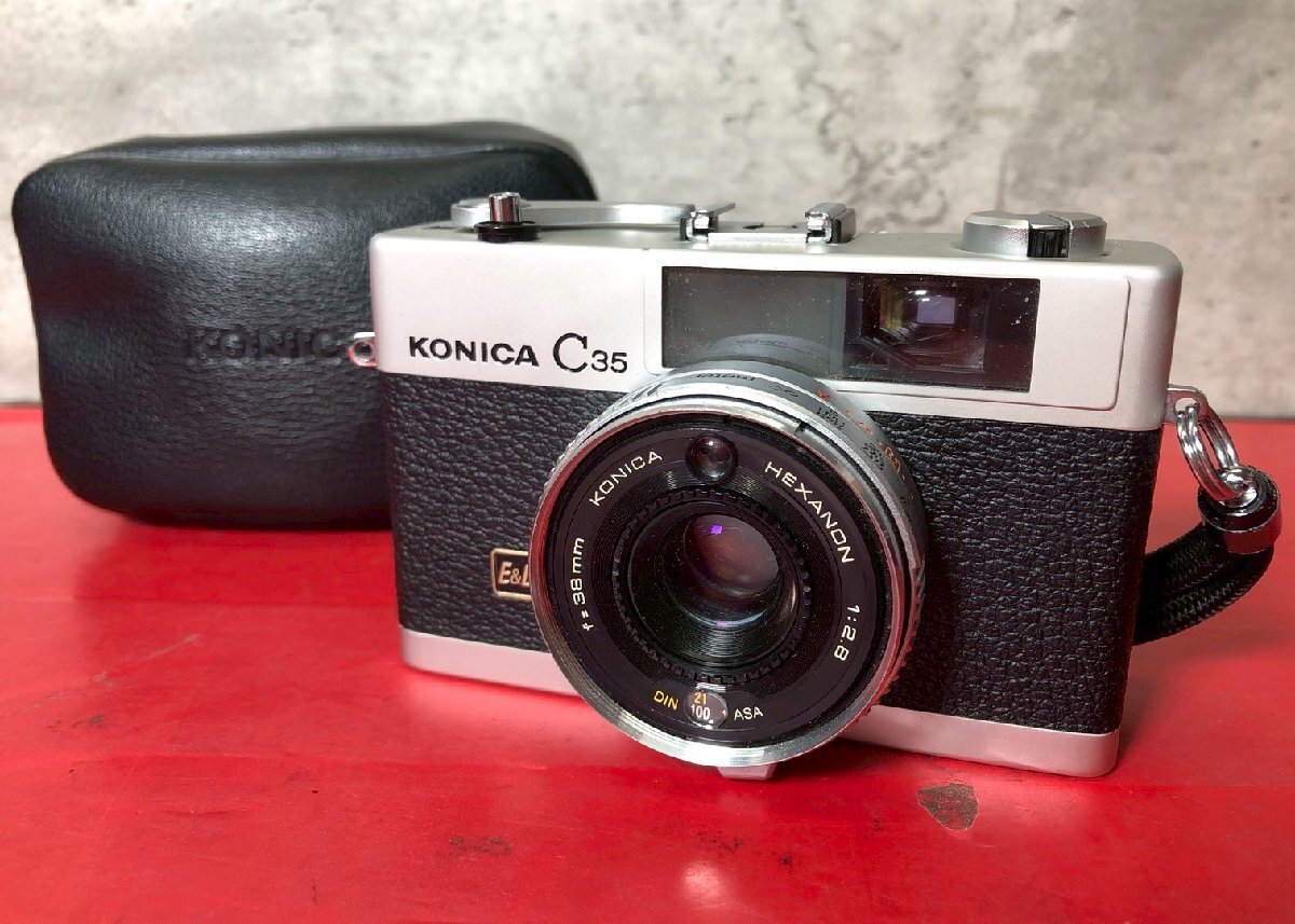 HEXAR Konica ジャンク ケース付き 楽天市場】【コレクション美品 Pro-Half 1号机】Konica/コニカ