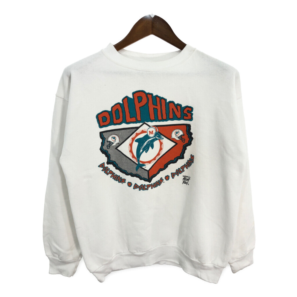 実日子 　80s-90s USA製★マイアミ ドルフィンズ Yahoo!オークション -「マイアミドルフィンズ」の落札相場・落札価格