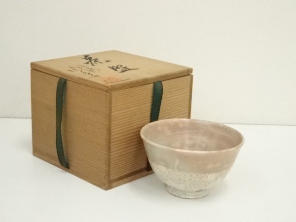 萩焼 御本茶碗 (無得) 萩焼 御本茶碗 (無得) 美術品・アンティーク・コレクション
