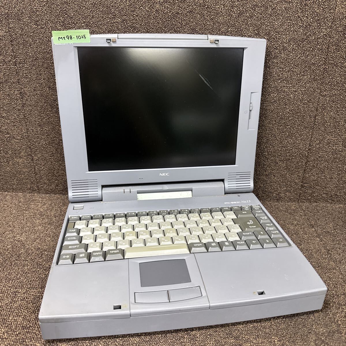 ■NEC PC-98NOTE PC-9821Lt/350A ジャンク Yahoo!オークション - ジャンク NEC PC-9821 Xc13 パソコン一式