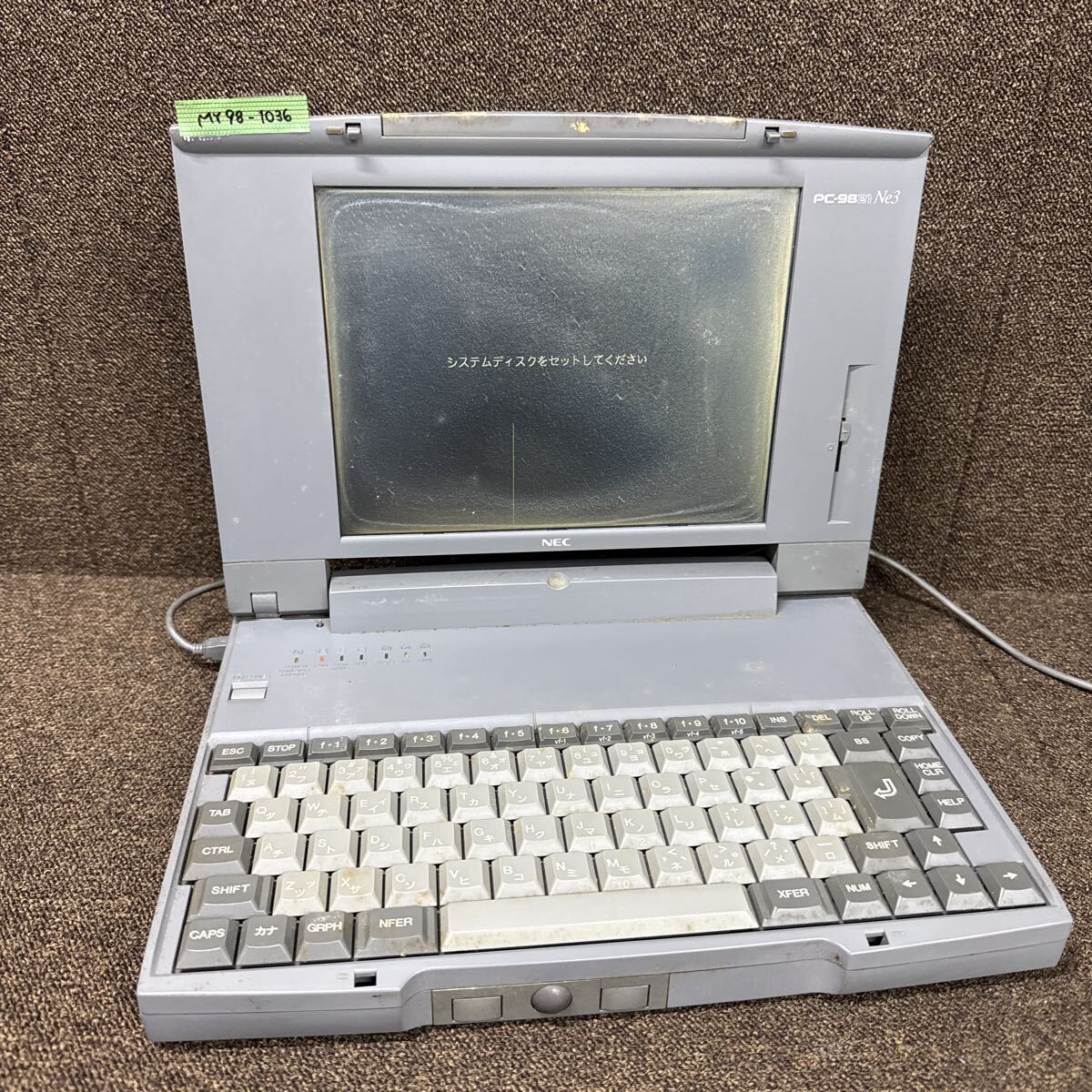 Windowsノート本体 NEC PC9821 Ne2 Yahoo!オークション -「pc-9821ne2」の落札相場・落札価格