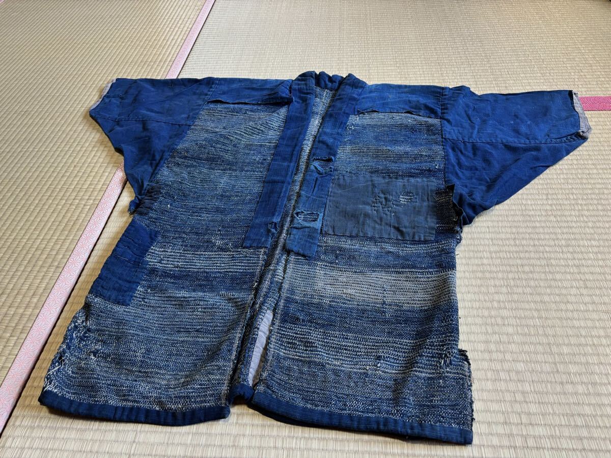 野良着　襤褸　着物　パッチワーク　刺し子 Yahoo!オークション -「襤褸野良着」の落札相場・落札価格