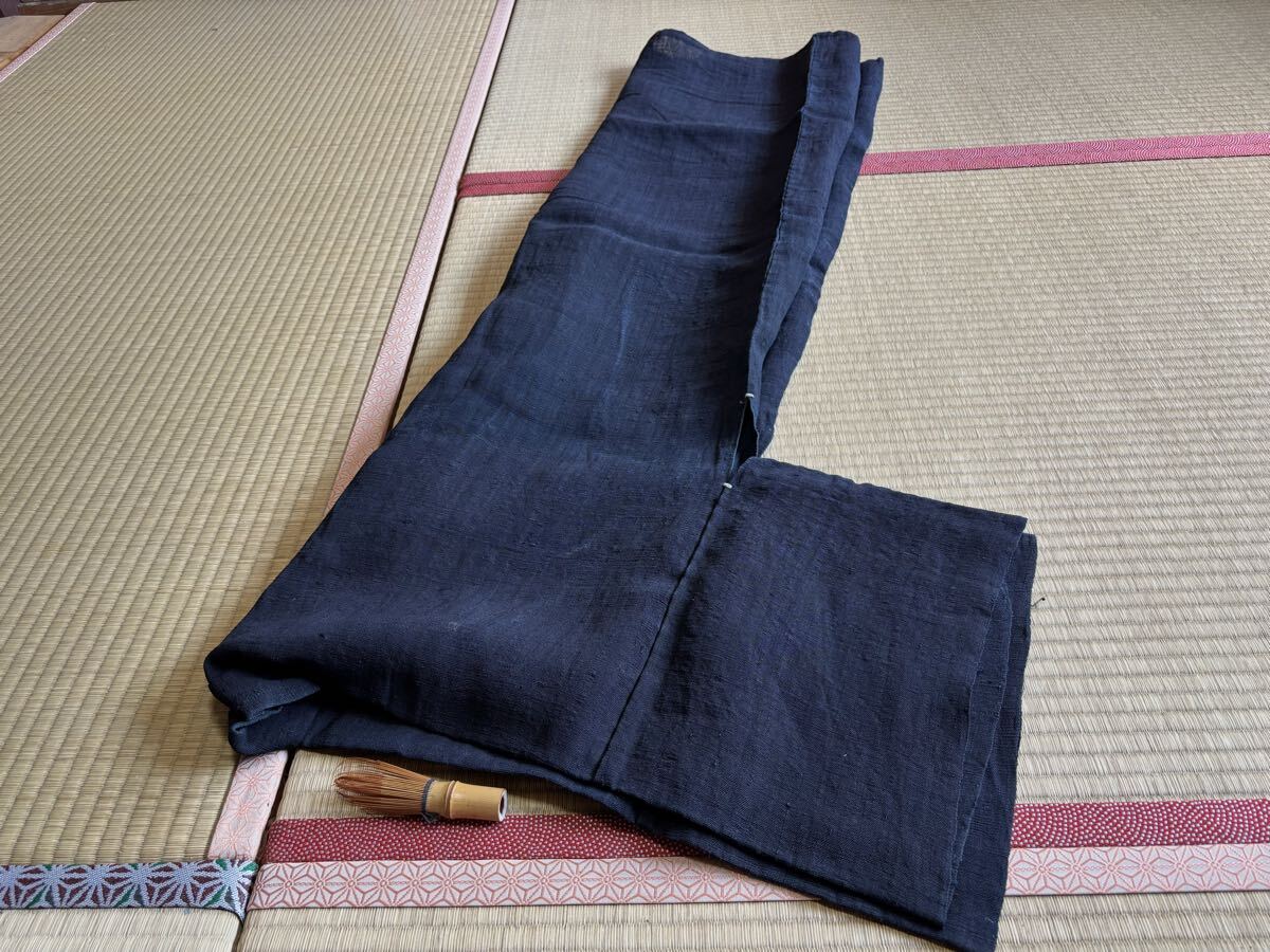 【蔵出し品】昭和初期 戦前 戦後 襤褸 野良着 藍染 手差し 継ぎ接ぎ Sashiko Noragi Jacket / 刺し子の入る藍染襤褸野良着