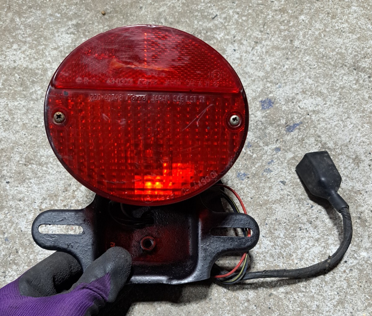 2025年最新】Yahoo!オークション -z750d1テールランプの中古品