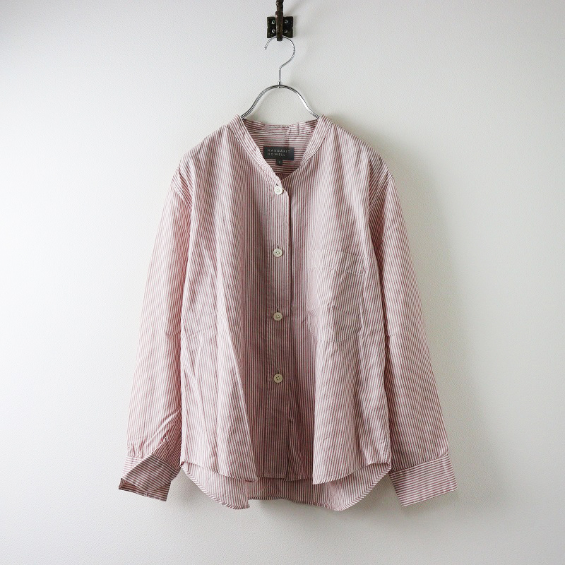 MARGARET HOWELL 美品 定番シルクブラウス Yahoo!オークション -「シルク ブラウス シャツ」(マーガレット