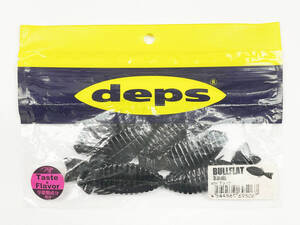 【未開封】デプス Deps ブルフラット 3インチ ブラック ヘビキャロ フリーリグ ライトテキサス ブルーギル フナ めちゃ釣れ