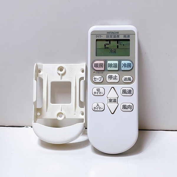 送料無料 即決 中古★HITACHI 日立 RAR-6Z2★エアコン用 リモコン ホルダー付き
