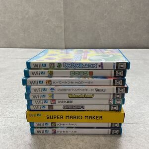 1円〜 1円〜 任天堂/Nintendo/ニンテンドー WiiU ゼルダ無双 ぷよぷよテトリス マインクラフト 等 ソフト 10点セット 同梱不可 dg0837