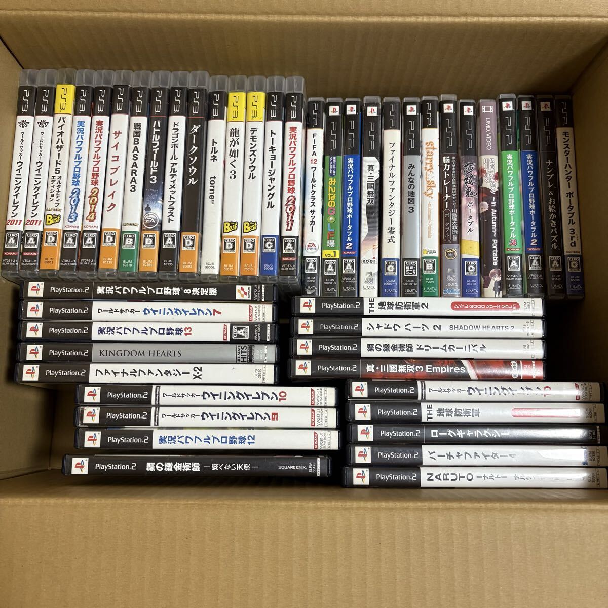 ps1 ps2 ps3 ソフト 大量セット まとめ売り ジャンク psp 本体 Yahoo!オークション -「psp ソフト まとめ売り」の落札相場