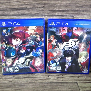 ●【未開封&美品】韓国版 PS4ソフト/ペルソナ5/ペルソナ5 ザ・ロイヤル PERSONA 5 THE ROYAL/プレステ4 韓国語 ハングルVer.●z33172