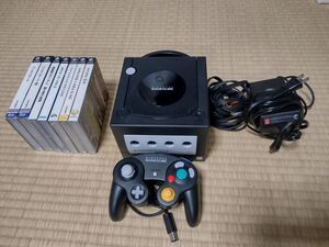 美品★ゲームキューブ 本体 コントローラー ソフト7本セット 動作確認済 バイオハザード ガンダム F-ZERO GX 他