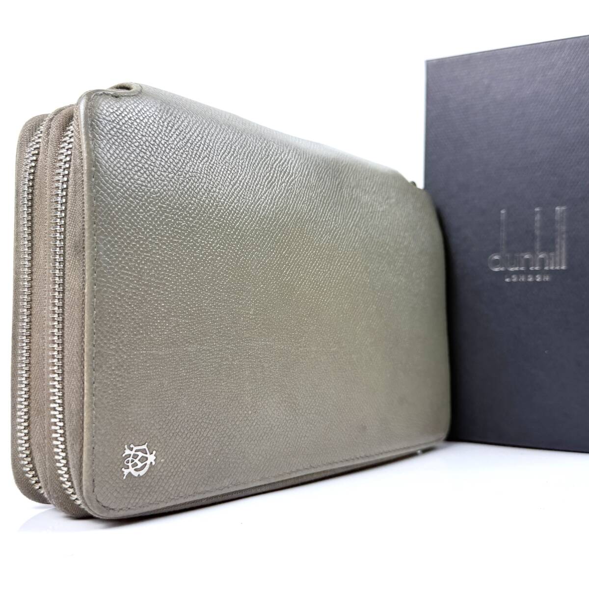 極美品✨ダンヒル エンボス オーガナイザー ダブルジップ レザー ブラック Yahoo!オークション -「ダブルジップ オーガナイザー」(財布