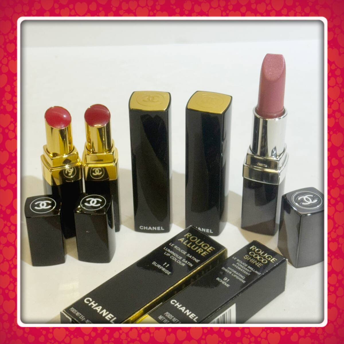 Yahoo!オークション -「シャネル ルージュ ココ シャイン」(シャネル