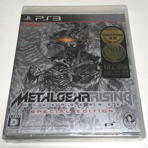 ■【新品未開封】METAL GEAR RISING :REVENGEANCE SPECIAL EDITION PS3 完全版 全DLC収録 プラチナゲームス メタルギアライジング■C