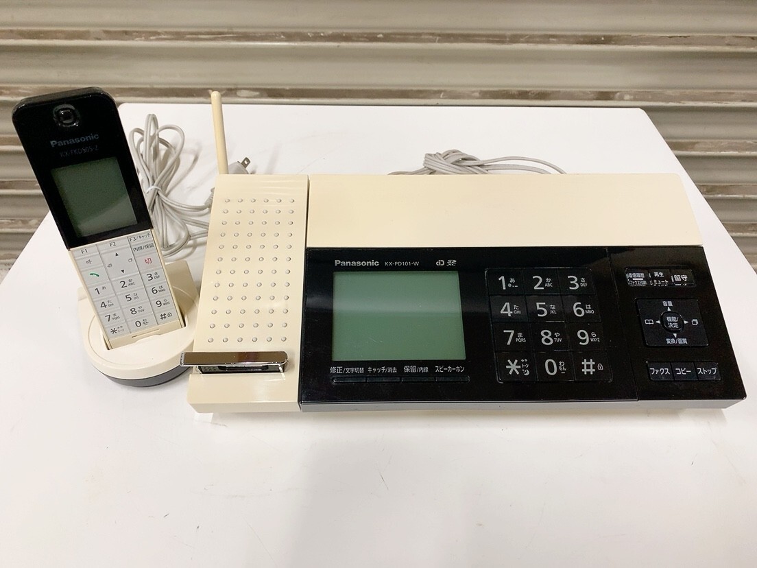 Panasonic - 【新品未開封】FAX電話機 パナソニック、自宅への着信を外出先のスマホに転送できるFAX