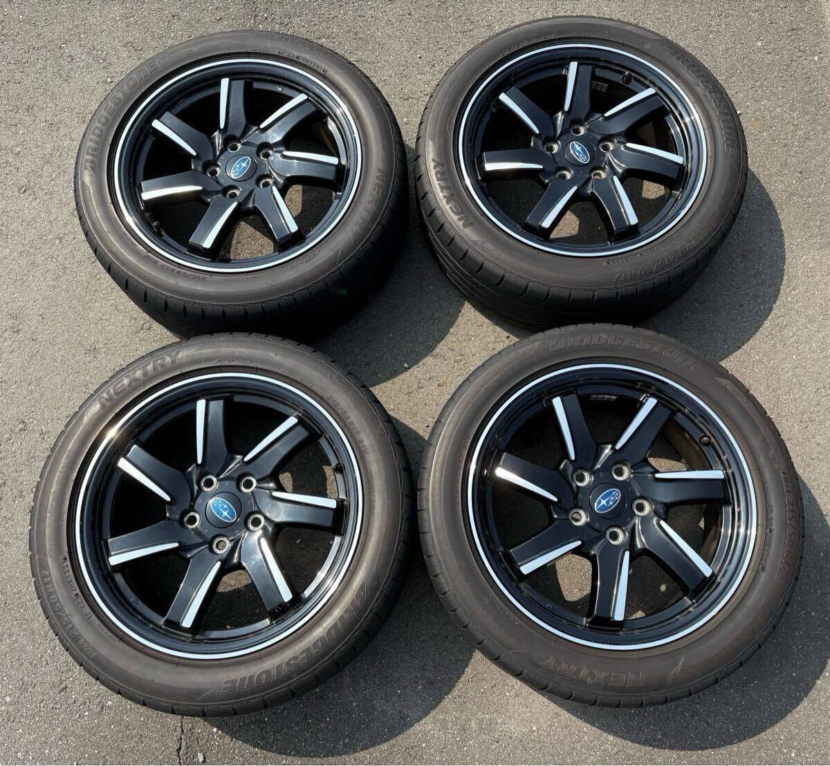 Yahoo!オークション -「スバル 純正 17インチ 114.3」の落札相場