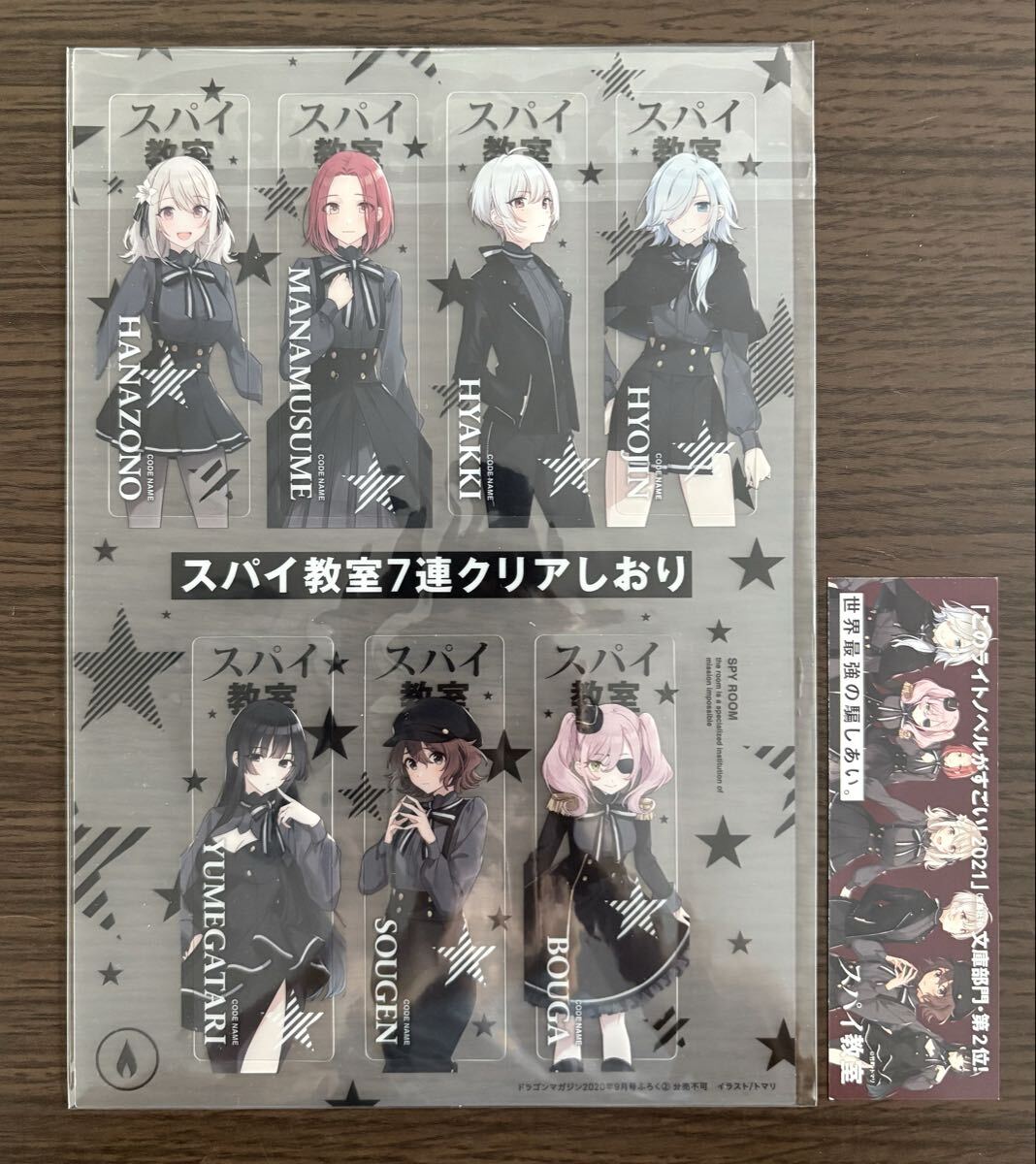 ドラゴンマガジン 9月号 付録 お着替え しおり 送料無料 ドラゴンマガジン 9月号 付録 お着替え しおり 送料無料