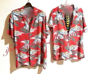 ☆限定1名様 長渕剛 最新 7NIGHTSプロモーション 着用 OH!BLOOD HOPE広島ファイナル愛用 ヴィンテージ アロハシャツ 本物完全同一正規品☆