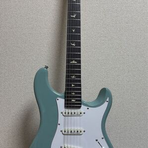 【アップグレード済】PRS SE/ Silversky Stone blue エレキギター ストラトタイプ