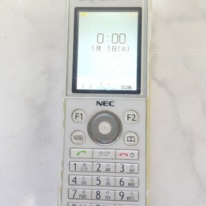 K4677 NEC ビジネスフォン PS8D-NW Carity-NW デジタルコードレス電話機 起動&簡易動作確認&簡易清掃&リセットOK 送料無料 現状品