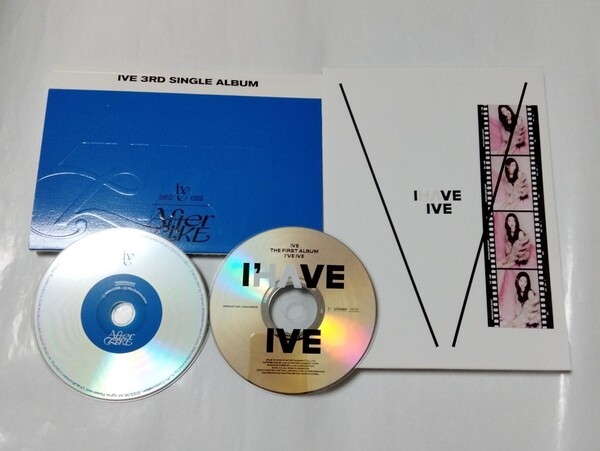 送料込み IVE アイブ CD 2個セット 3rdシングル ☆After LIKE☆ & 1stアルバム ☆I'VE IVE☆ 韓国盤 ウォニョン K-POP