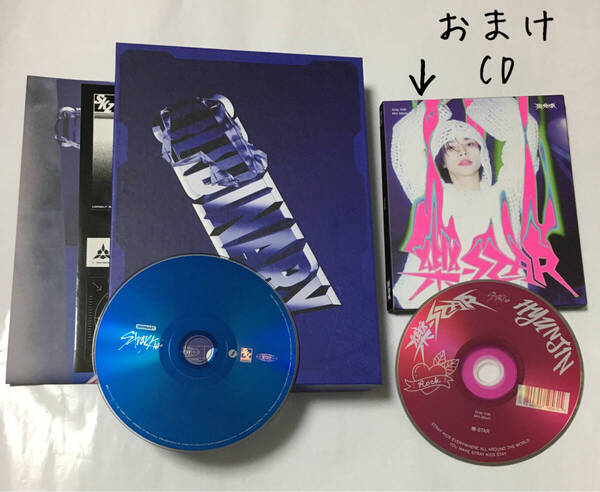 送料込み STRAY KIDS ストレイキッズ SKZ CD ポスター ☆ODDINARY☆ 7曲 おまけCD 樂-STAR ヒョンジン スキズ 韓国盤 K-POP