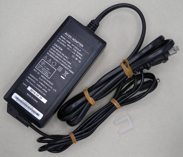送料無料 HUMAX ヒューマックス 純正 ACアダプター 電源アダプター SH1225JCJP センタープラス 12V 12.0V 2.5A 2500mA 30W ピン有り 即決!