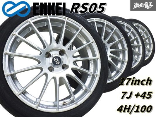 MINI 17インチ 7J+48 4穴 pcd100 195/45r17 2025年最新】Yahoo!オークション -17インチ 4穴 pcd100 4本の