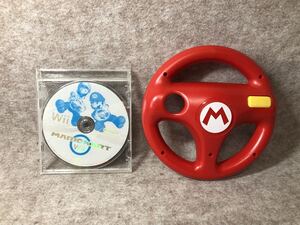 Wii HORI マリオ ハンドル マリオカート ソフト セット ※ソフトとハンドルのみ ( ホリ HORI ゲーム 任天堂 Nintendo )