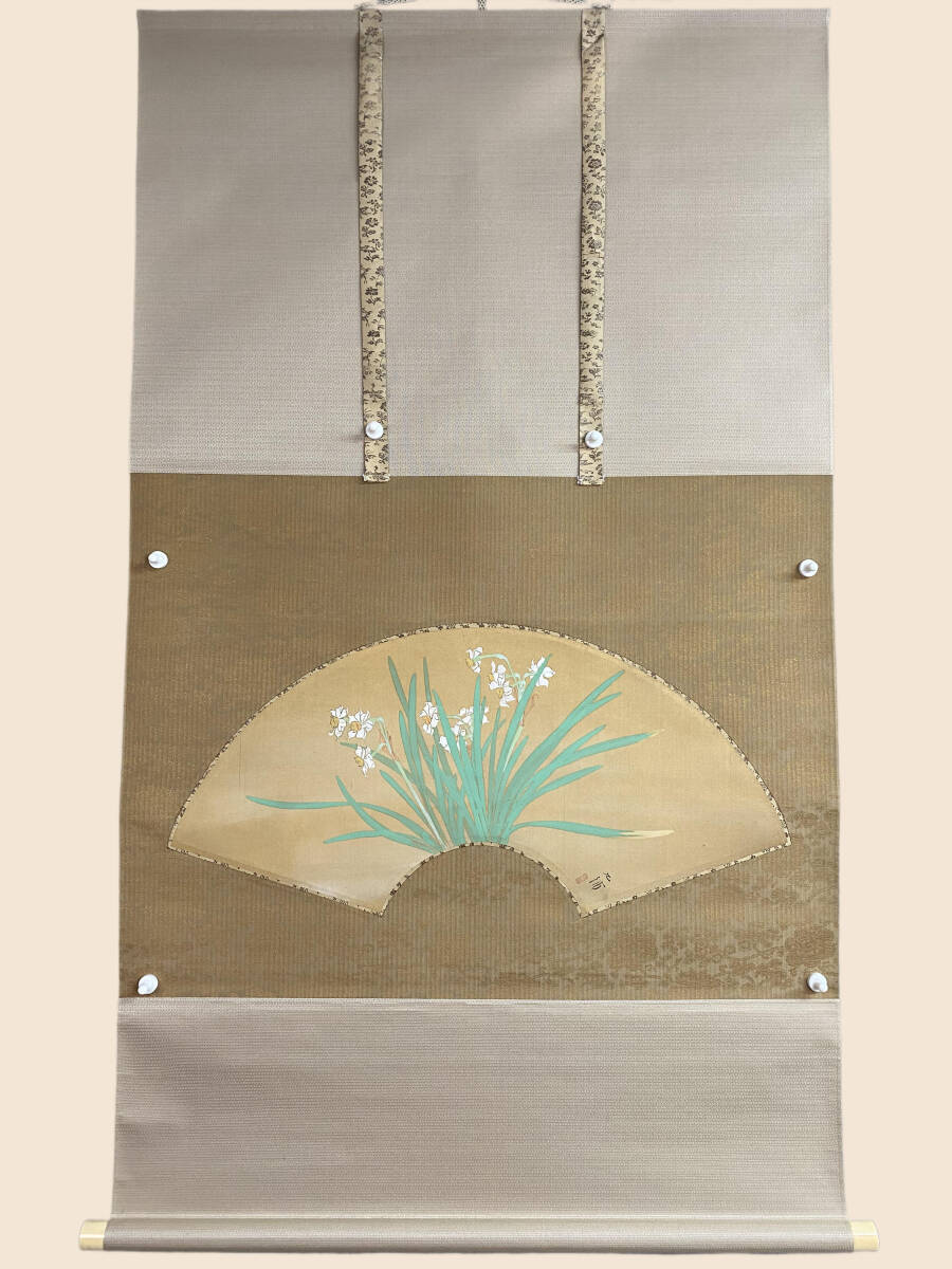 真作 豊秋半次 「菖蒲」日本画 6号 共シール Yahoo!オークション - 【GLC】杉本洋 「花菖蒲」 日本画6号共