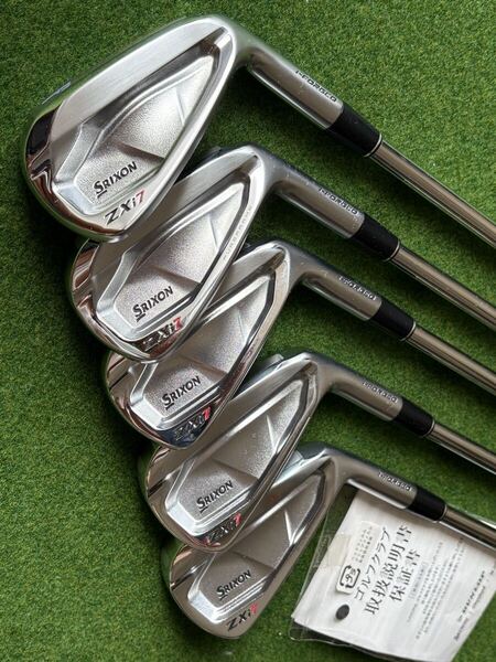 【850GH/S】スリクソン/SRIXON/ZXi7/アイアン/6I-PW/N.S.PRO 850GH/S/メーカーカスタム/保証書