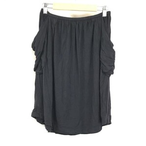 Made in Japan★PAUL&JOE★ミニスカート【Women's size-S/36/黒/Black】ルック/正規代理店タグ/Skirts◆BH171