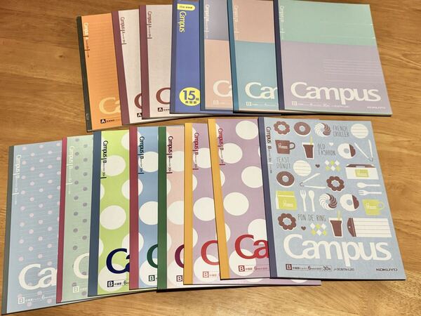 KOKUYO コクヨ Campus キャンパスノート まとめていろいろセット B5サイズ 文房具 学用品 大学ノート 未使用品