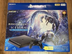 PS4 PlayStation4 ブラック モンスターハンターワールド アイスボーン マスターエディション CUHJ-10030