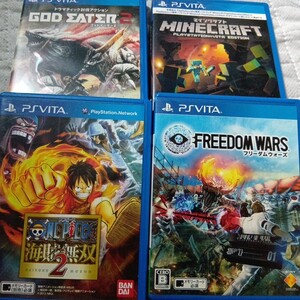 【PSVita】 マイクラ ワンピース 海賊無双2 4本 ゲームソフト