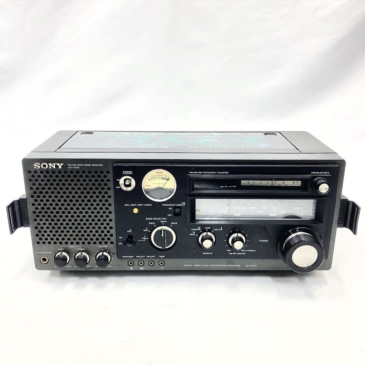 SONY AM/FMラジオ ICF-6700 動作品 Amazon.co.jp: SONY ソニー ICF-6700 5バンドマルチバンド