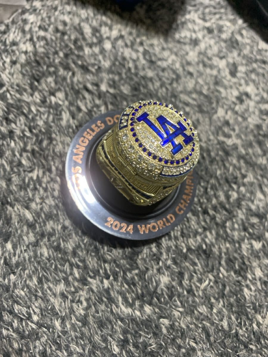 H*3様 非売品　大谷翔平　チャンピオンリング　サインプリント漢字ver. カー 名前 漢字ver 大谷翔平 選手 ドジャース チャンピオンリング