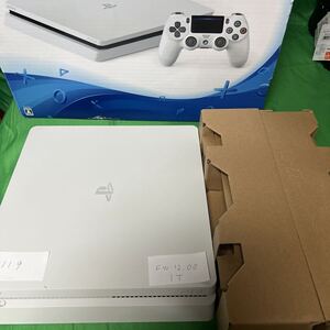 SONY PlayStation4 PS4 グレイシャーホワイト CUH-2100BB02 F.W12.00