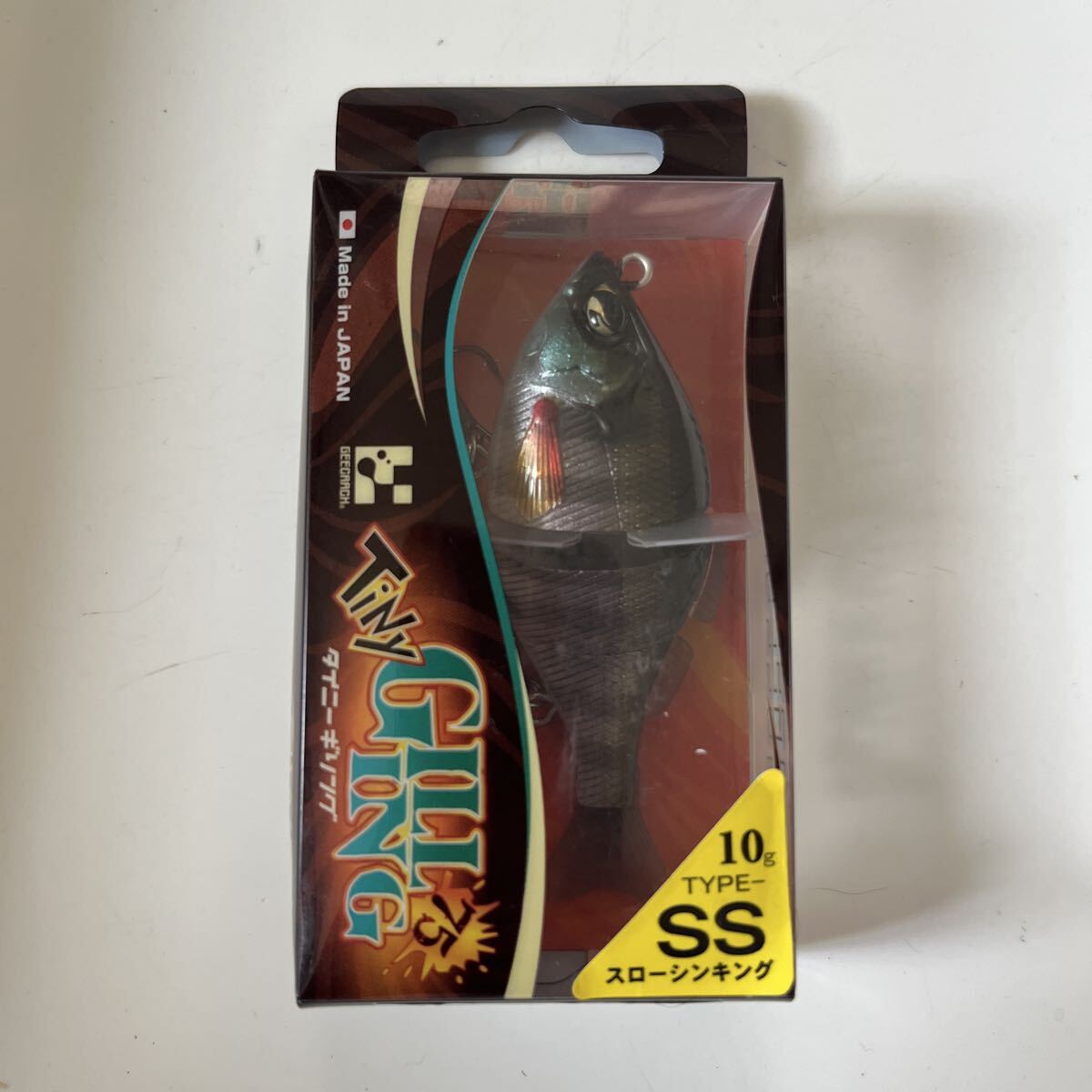 タイニーギリング　ミラクルオレンジ　オリカラ　ジークラック タイニーギリング75】｜製品 -BASS-｜ルアーやバッグ、ウェア