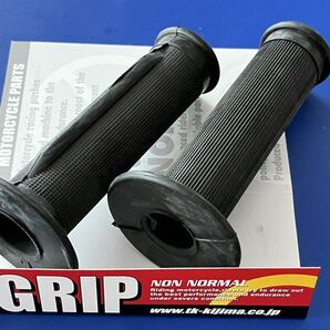 XJ400 KIJIMA製 トマゼリグリップ (黒) 新品即決 キジマ ゼファー400 GPZ400F Z400GP KH400 RG250 XJR400 ZRX400 レブル GB350