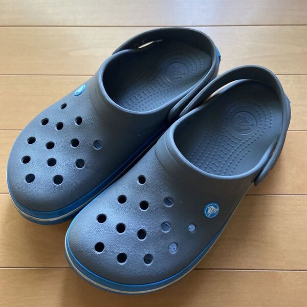 クロックス crocs☆クロックバンド サンダル♪M8/W10/26cm☆used