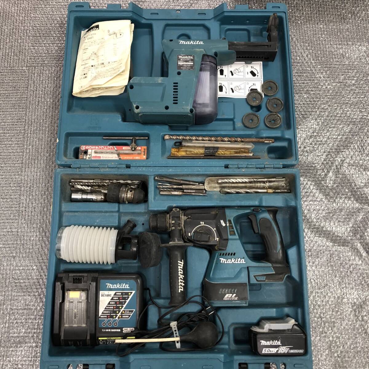 Makita - マキタ ＨＲ244Ｄ ＤＸ01付 ジャンク Yahoo!オークション -「マキタ hr244d」の落札相場・落札価格
