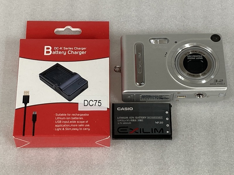 ★美品★ CASIO EXILIM ZOOM EX-Z3 コンデジ カシオ、光学3倍ズームを搭載したEXILIM「EX-Z3」