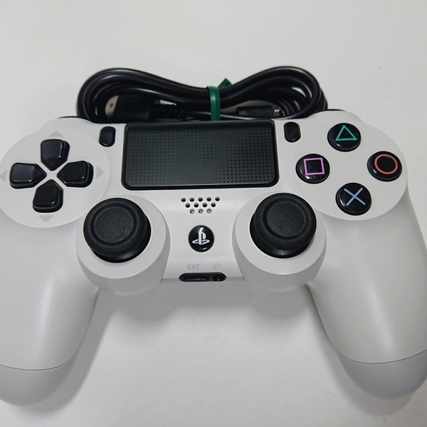 【清掃済み】PS4 純正 コントローラー DUALSHOCK4 SONY デュアルショック4 USBケーブル ホワイト