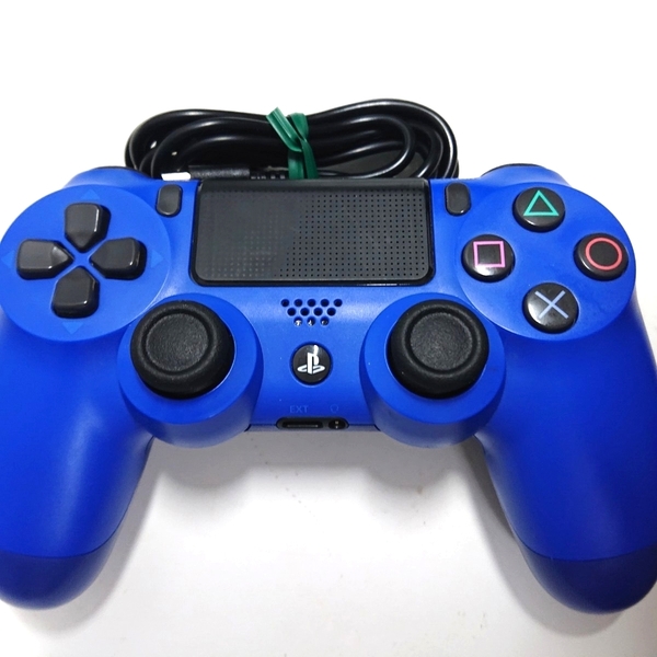 【清掃済み】PS4 純正 コントローラー DUALSHOCK4 SONY デュアルショック4 USBケーブル ブルー