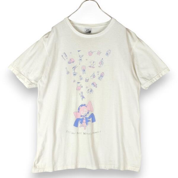 希少◎ まどマギ L お菓子の魔女 べべ 魔法少女まどか☆マギカ Tシャツ 魔女 ホワイト 白 カットソー トップス ワルプルギス サイズL