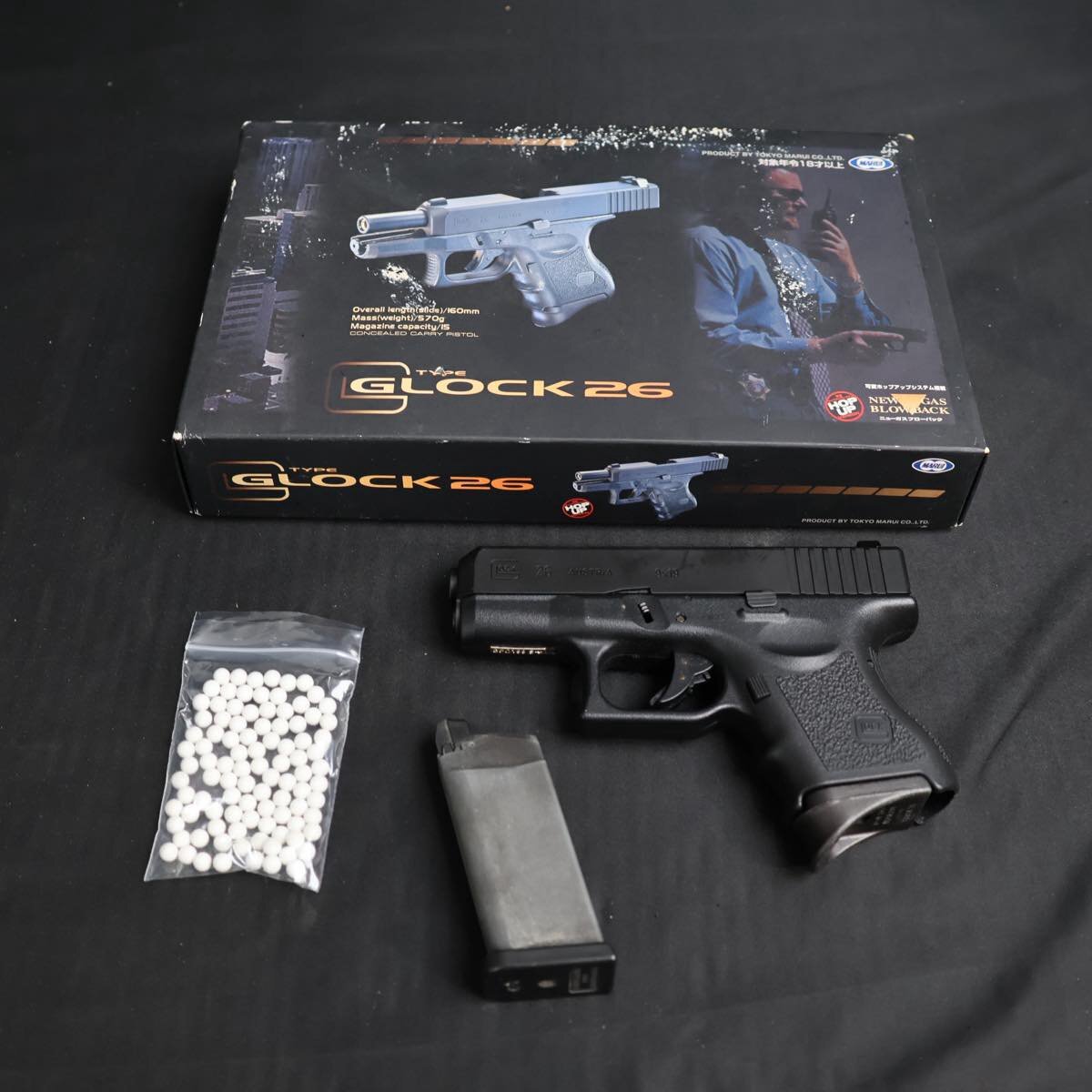東京マルイ GLOCK26 ガスブローバック 中古品 2025年最新】Yahoo!オークション -マルイ グロック 26の中古品