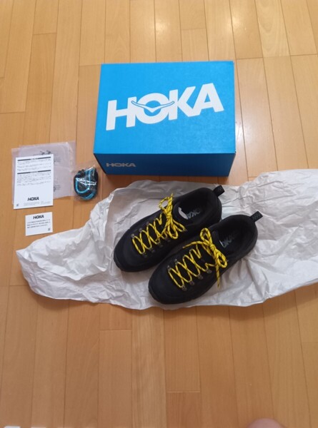 HOKA トーサミット 黒 26cm US8 ※検索 TOR SUMMIT ホカ ホカオネオネ ビブラム ブーツ トレッキング