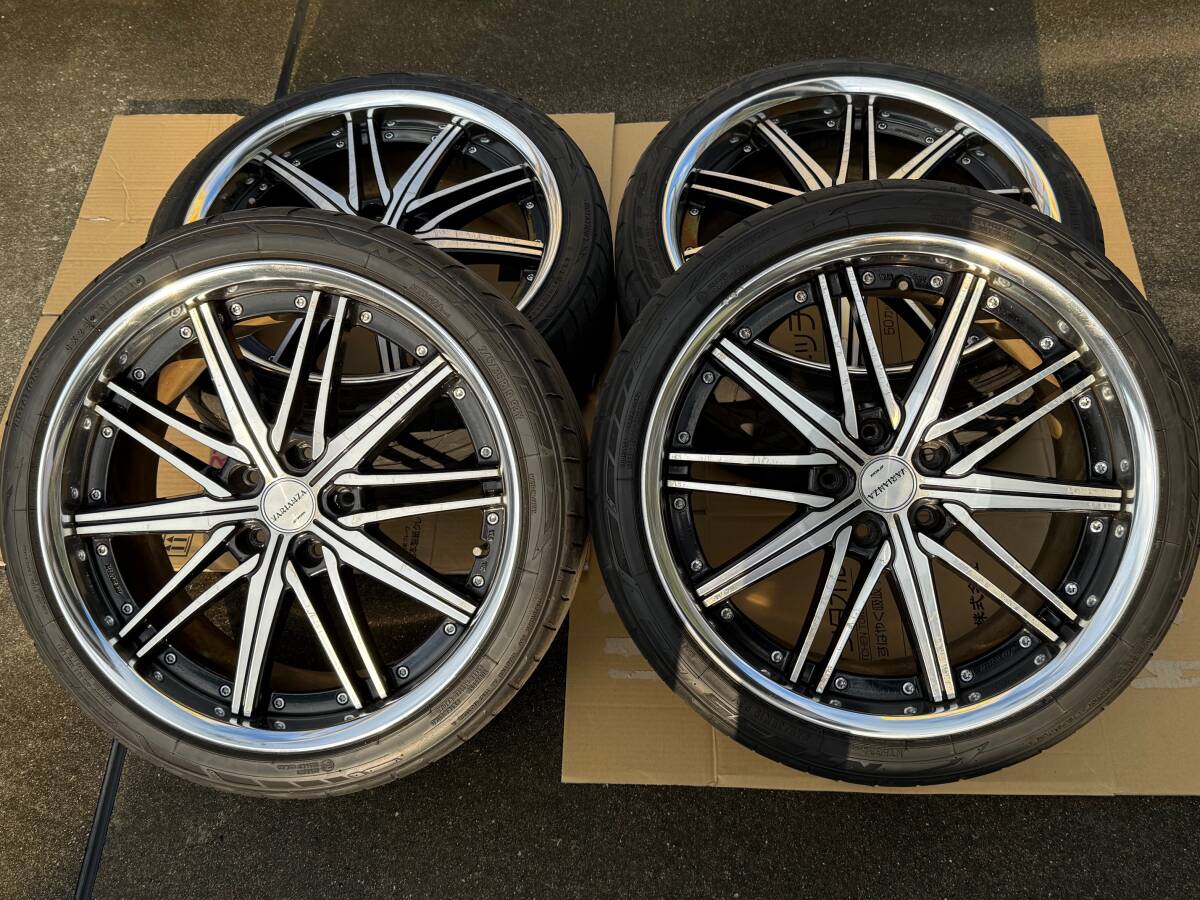 ワークVARIANZA 19インチホイール タイヤ 2ピース】WORK ワーク ヴァリアンツァ W4S 19in 8.5J +38 9.5J +